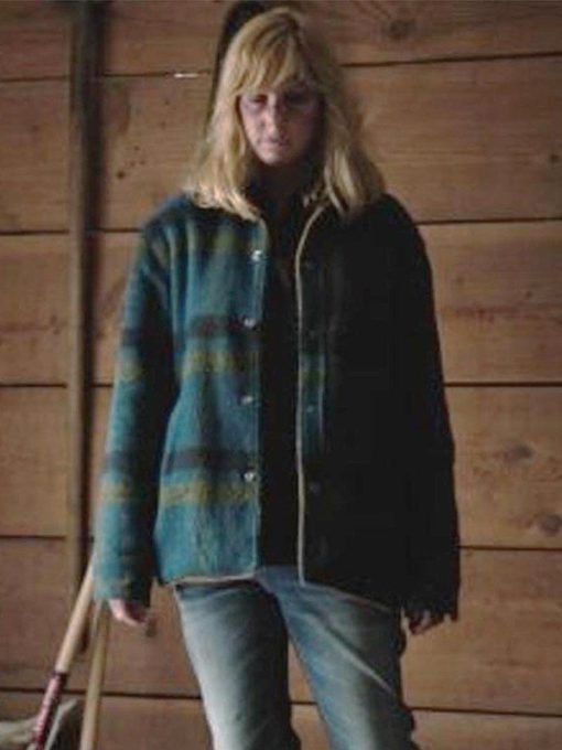 Kelly Reilly Yellowstone Flannel Jacket