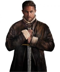 "Charlie Hunnam King Arthur: Legend of The Sword Coat "