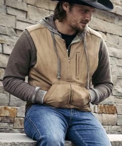 Luke Grimes Yellowstone Cotton Vest 600x800