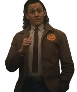 TV Series Loki Tom Hiddleston Brown Variant Jacket
