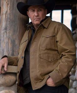 TV Series Yellowstone John Dutton Brown Jacket