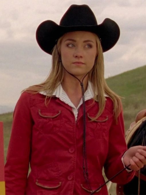 Amy Fleming Heartland Red Jacket