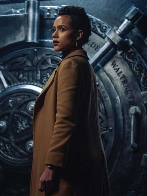 Gwendoline Army of Thieves Brown Trench Coat