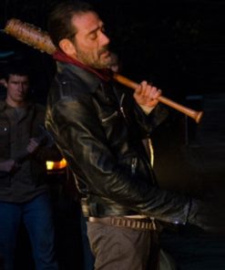 Jeffrey Dean Morgan the Walking Dead Leather Jacket