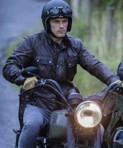 Sam Heughan Men in Kilts a Roadtrip with Sam and Graham Leather Jacket