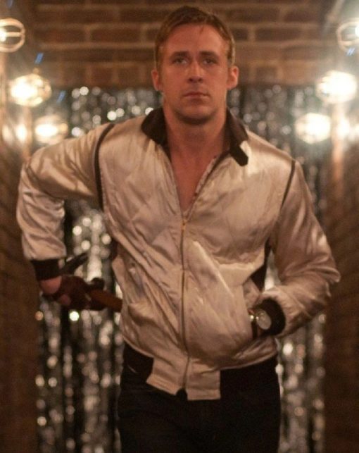 Ryan Gosling Drive Bomber Jacket