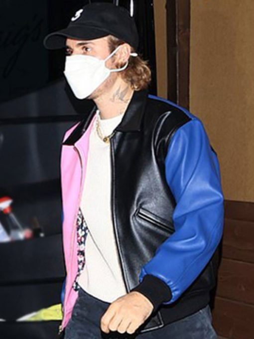 Singer Justin Bieber Real Leather Jacket
