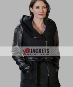 Alex Danvers TV Series Supergirl Chyler Leigh Black Hooded Jacket
