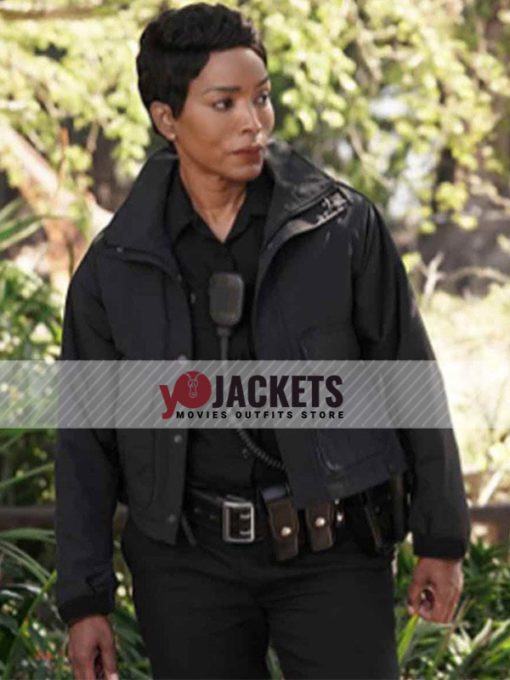 Athena Grant 9 1 1 Season 05 Black Cotton Jacket