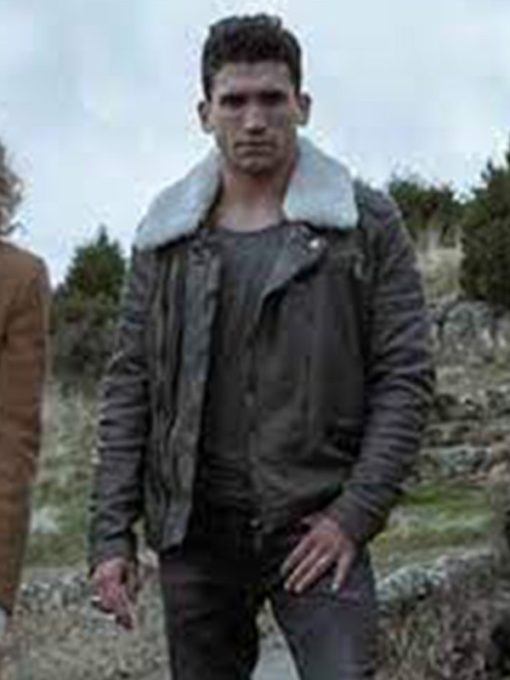 Jaime Lorente Leather Jacket