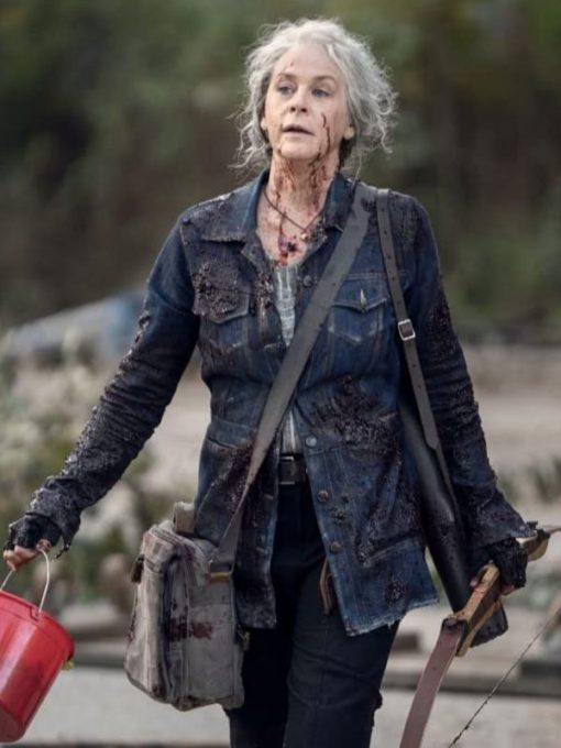 Melissa McBride The Walking Dead Carol Denim Jacket