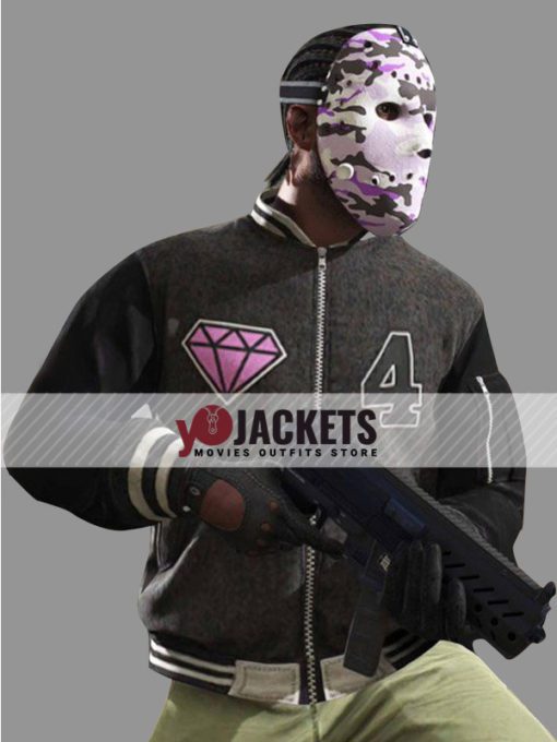 Video Game Grand Theft Auto VI Panther Varsity Jacket