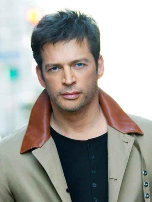 American Idol Harry Connick Jr. Brown Trench Coat