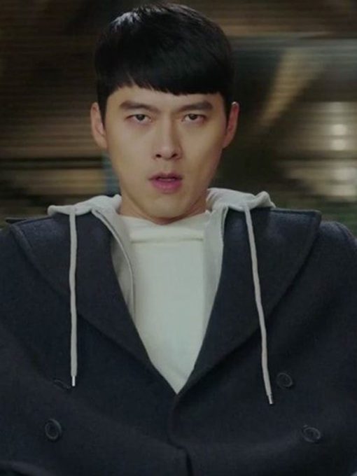 Hyun Bin Crash Landing on You Ri Jeong-hyeok Black Coat