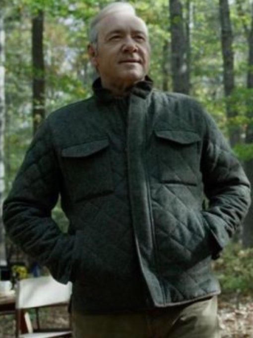 House Of Cards Kevin Spacey Grey Jacket