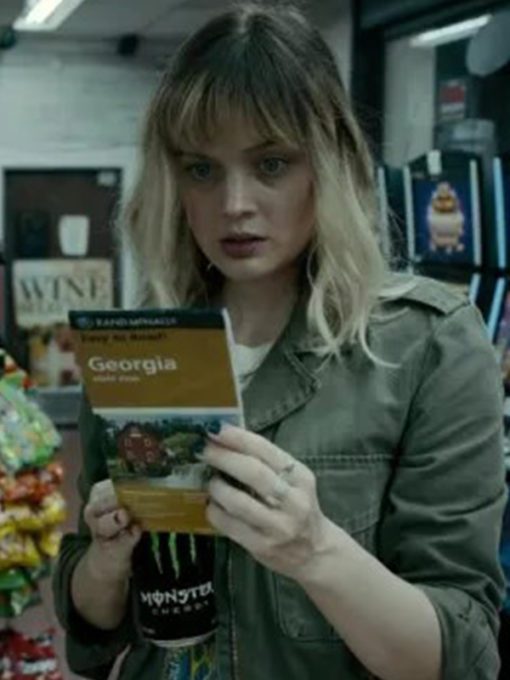 Pieces of Her Bella Heathcote Andy Oliver Green Jacket