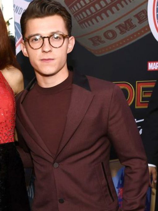 Hollywood Power Couples Tom Holland Red Coat