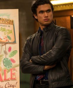 Chapter One Hundred and Three: The Town Charles Melton Black Leather Jacket