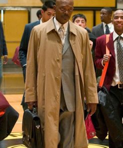 Coach Carter Samuel L. Jackson Brown Trench Coat
