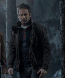 The Bubble David Duchovny Brown Jacket
