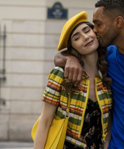 Emily in Paris Lily Collins Yellow Jacket