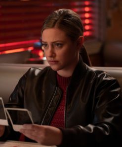 Chapter One Hundred and Six: Angels in America Lili Reinhart Black Leather Jacket