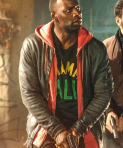 The Takedown Omar Sy Real Leather Jacket